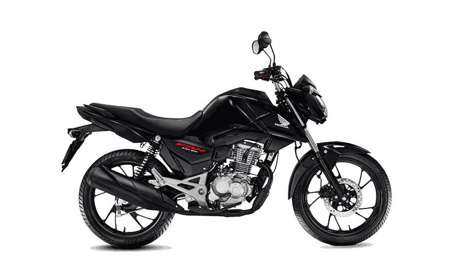 Honda Fan 160 2026 preta