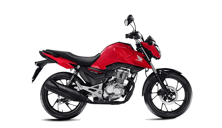 Honda Fan 160 2026 vermelha